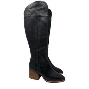 Kork Ease Avril Knee High Leather Western Boots